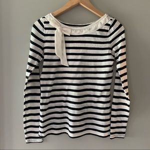 Ann Taylor LOFT Long Sleeve Stripped TShirt, XS